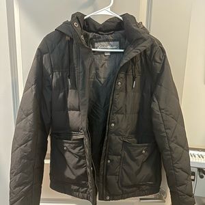 Black Eddie Bauer insulated jacket!